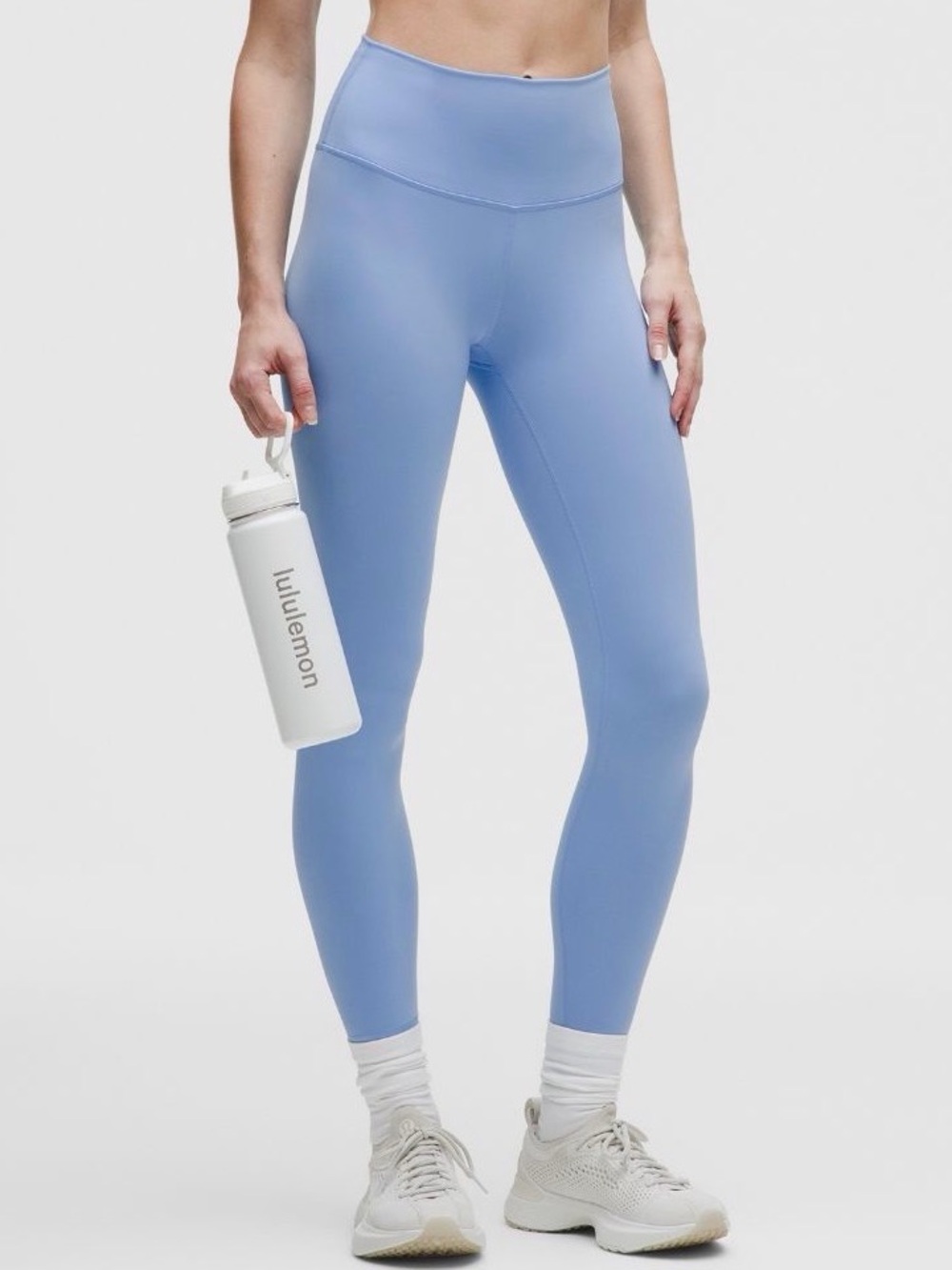 Lululemon Wunder Train High-Rise Tights in Sinatra Blue 25” Size 4 NWT